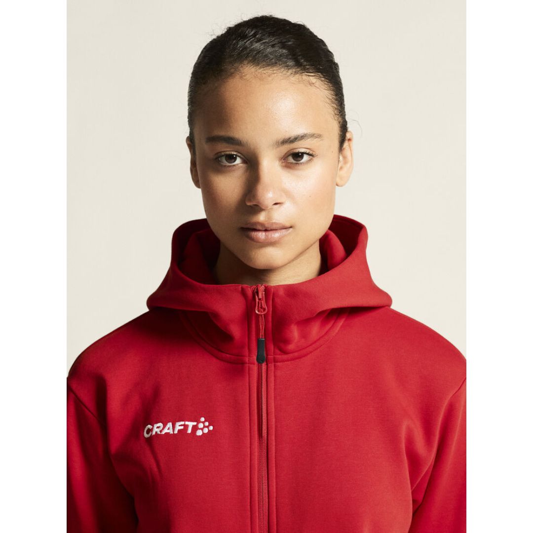 Craft Community 2,0 Zip Logo FZ Hoodie W - Billede 4