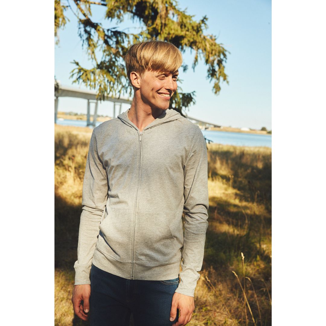 Neutral O62301 Unisex Jersey Zip Hoodie - Billede 3
