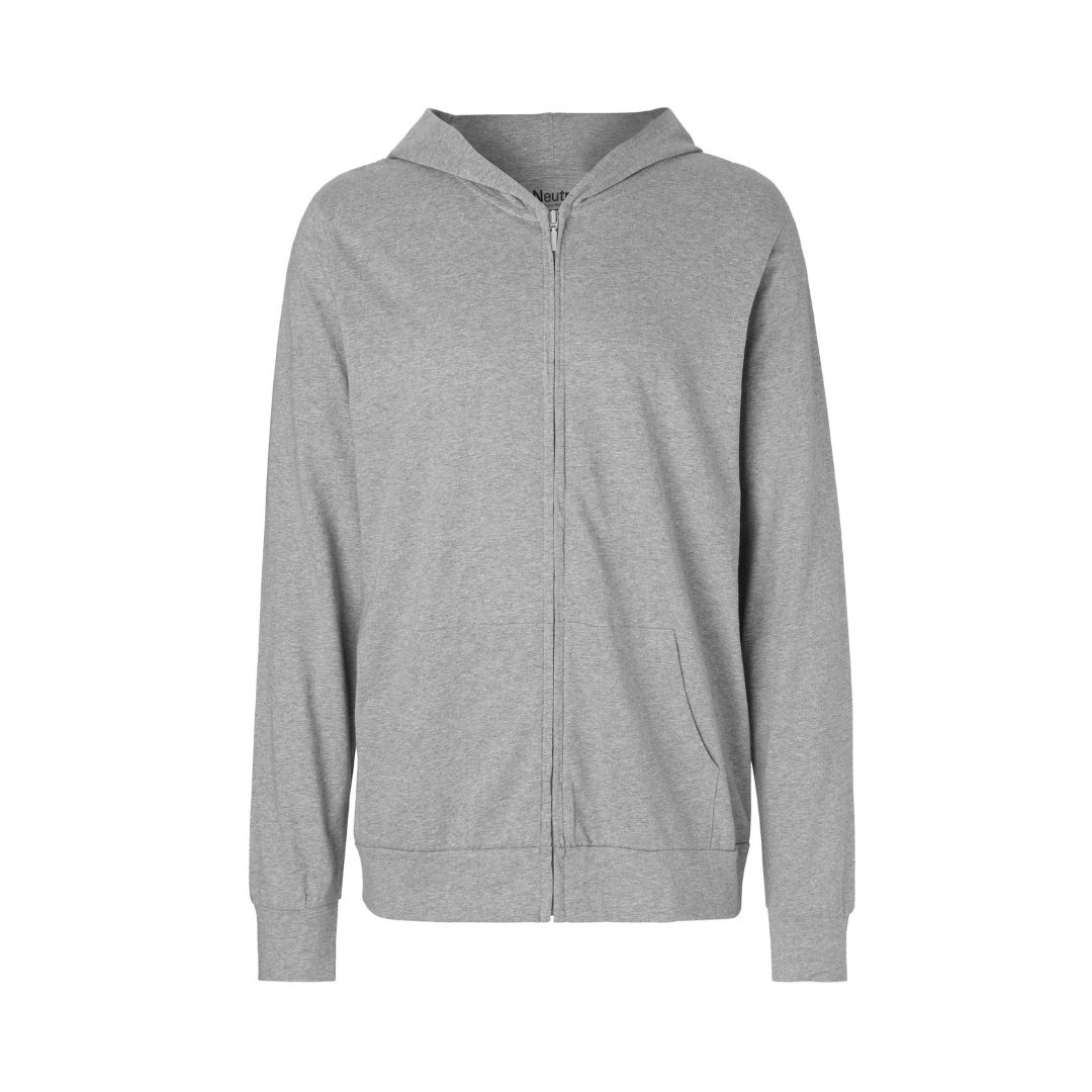 Neutral O62301 Unisex Jersey Zip Hoodie