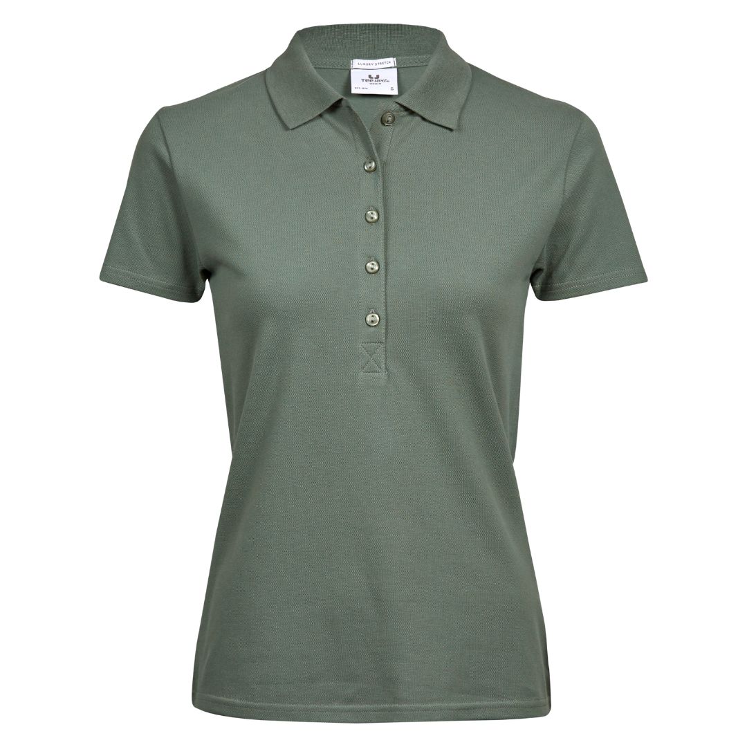 TeeJays Womens Luxury Stretch Polo