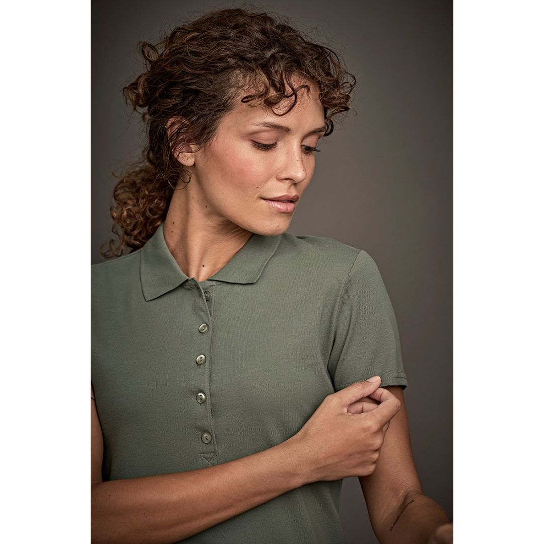 TeeJays Womens Luxury Stretch Polo - Billede 4