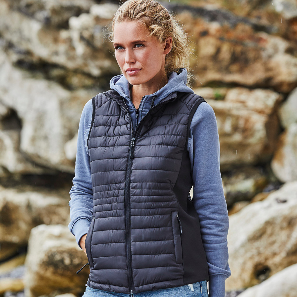 TeeJays Womens Crossover Bodywarmer - Billede 3